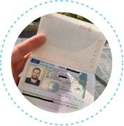 عکس از مدارک اقامت با خرید ملک