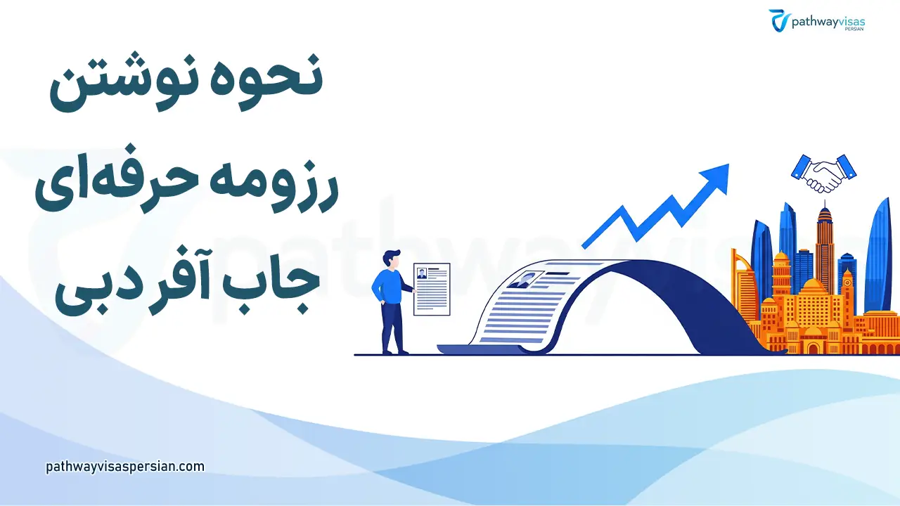 فرمت رزومه برای مهاجرت کاری به دبی