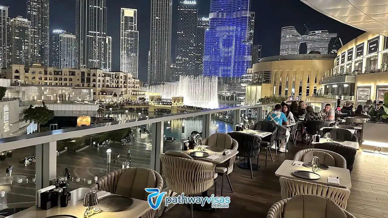 آمایا از رستوران های دبی در دبی مال