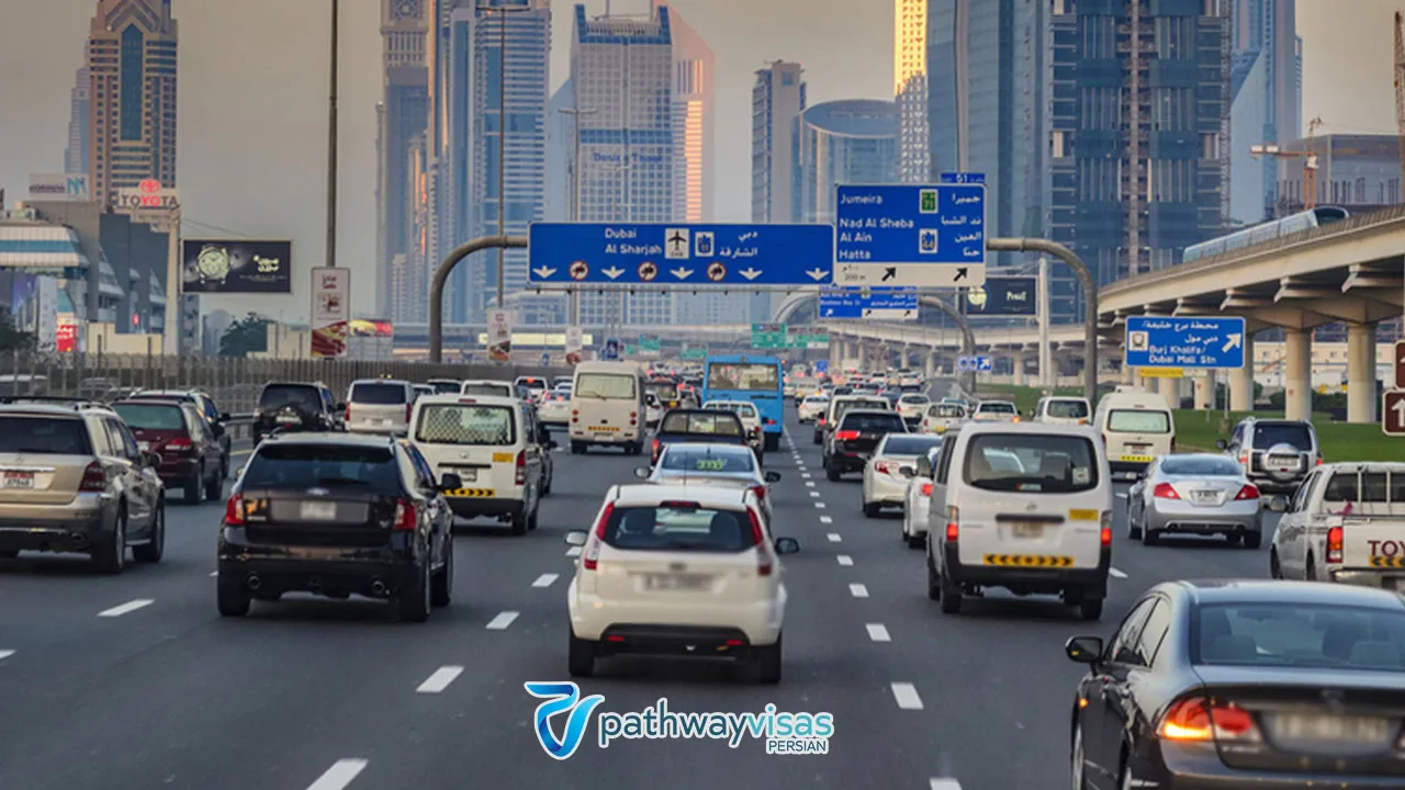 جریمه های رانندگی در امارات