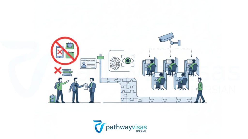 قوانین روز آزمون پرومتریک و پروتکل‌های امنیتی